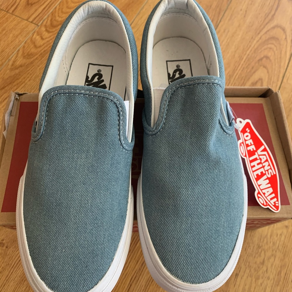 Vans/Madewell Denim Classic Slip-On